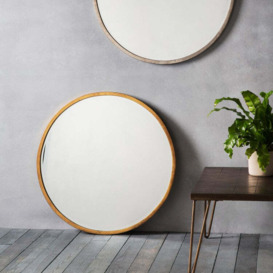 Gallery Interiors Higgins Mirror / Antique Gold / Large, Round - thumbnail 3