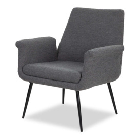 Liang & Eimil Fiore Occasional Chair - Boucle Grey - thumbnail 1