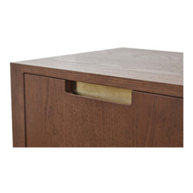 Liang & Eimil Balkan Bedside Table Classic Brown finished - thumbnail 3