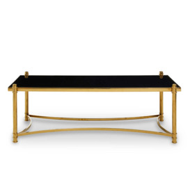Olivia's Ackley Coffee Table Black And Gold - thumbnail 1