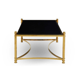 Olivia's Ackley Coffee Table Black And Gold - thumbnail 3