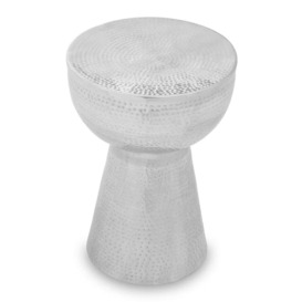 Olivia's Rabia Accent Table Silver - thumbnail 2