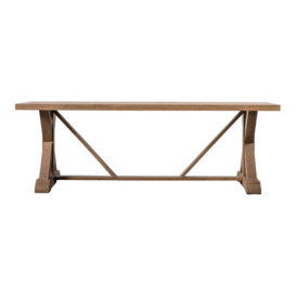 Gallery Interiors Grover Dining Table in Oak / Small - thumbnail 3