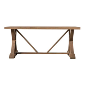 Gallery Interiors Grover Dining Table in Oak / Large