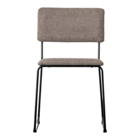Gallery Interiors Set of 2 Turchi Dining Chair Chocolate