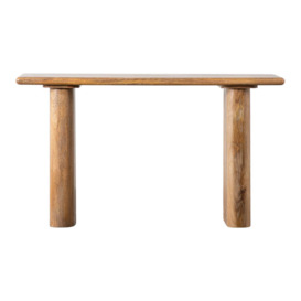 Gallery Interiors Reyna Console Table in Natural - thumbnail 1
