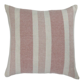 Gallery Interiors Garnette Stripe Stripe Cushion Blush