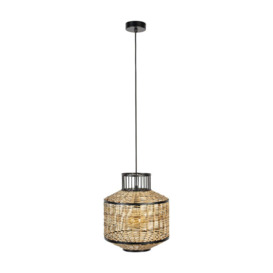 Olivia's Nordic Living Collection - Celina Pendant Lamp in Black / Medium - thumbnail 1