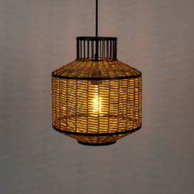 Olivia's Nordic Living Collection - Celina Pendant Lamp in Black / Medium - thumbnail 3
