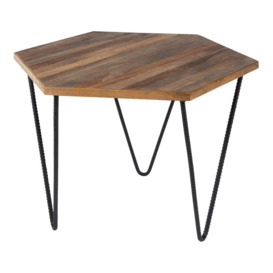 Olivia's Nordic Living Collection - Carrson Side Table in Brown - thumbnail 1