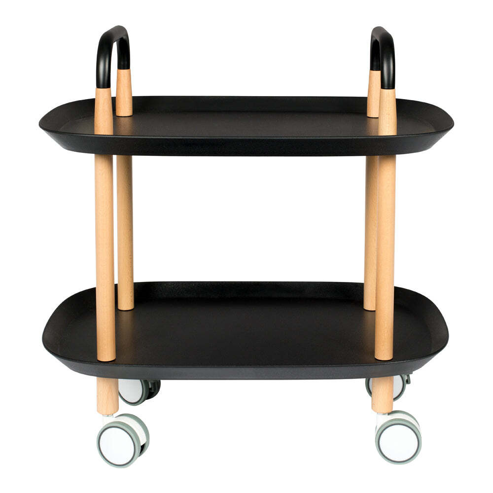 Olivia's Nordic Living Collection - Canute Trolley in Black - image 1
