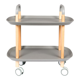 Olivia's Nordic Living Collection - Canute Trolley in Grey - thumbnail 1