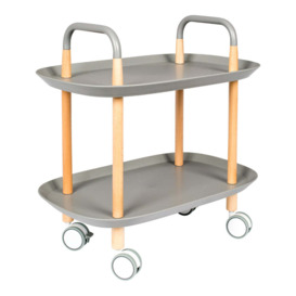 Olivia's Nordic Living Collection - Canute Trolley in Grey - thumbnail 2