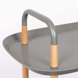 Olivia's Nordic Living Collection - Canute Trolley in Grey - thumbnail 3