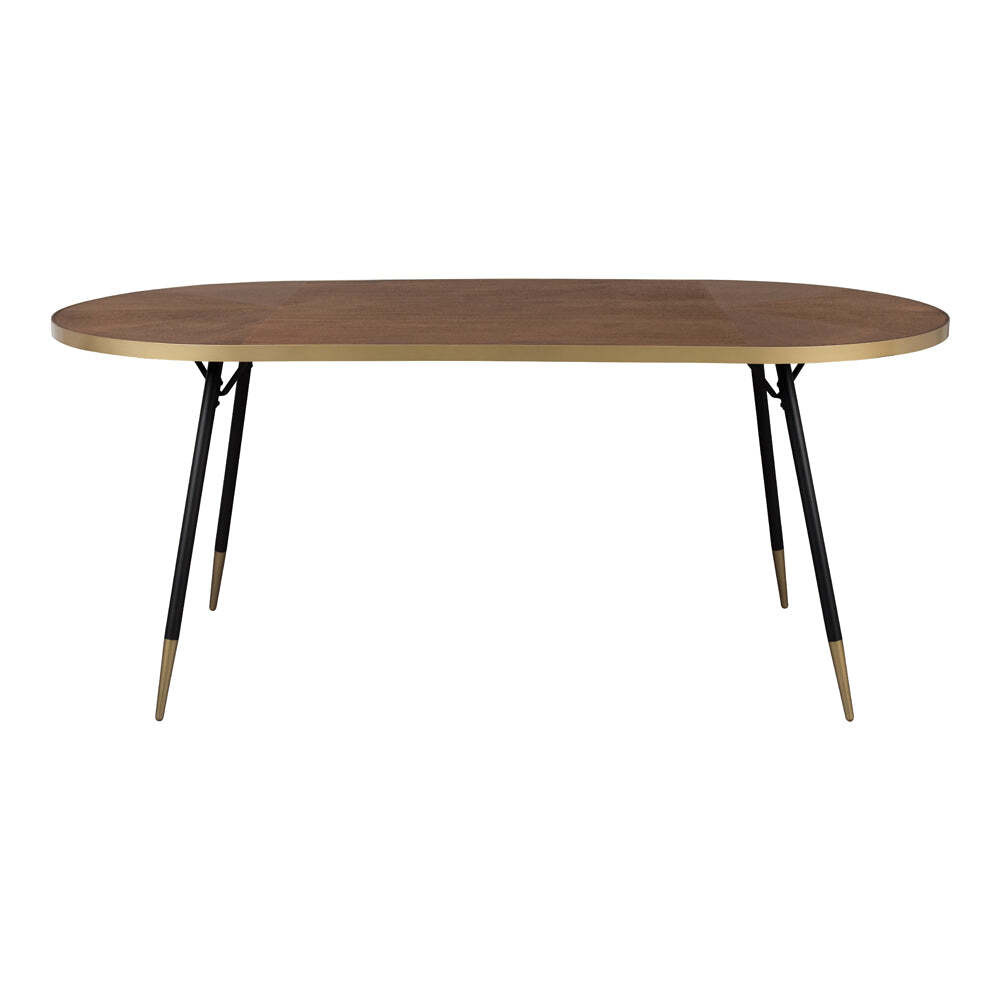 Olivia's Nordic Living Collection - Daven Oval Dining Table in Brown - image 1