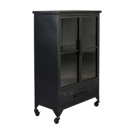Olivia's Nordic Living Collection - Frey Cabinet in Black / Large - thumbnail 3