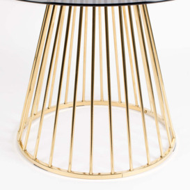 Olivia's Nordic Living Collection - Fokus Dining Table in Gold - thumbnail 3