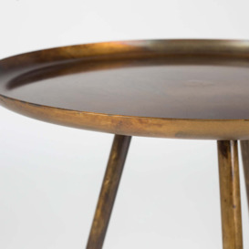 Olivia's Nordic Living Collection - Frann Side Table in Copper - thumbnail 3