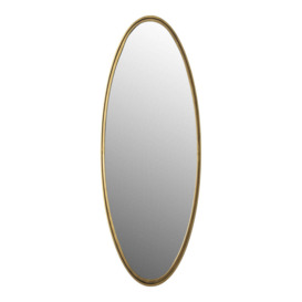 Olivia's Nordic Living Collection - Mo Oval Mirror in Antique Brass / Medium - thumbnail 2