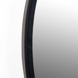 Olivia's Nordic Living Collection - Mo Oval Mirror in Black / Medium - thumbnail 2