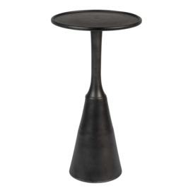 Olivia's Nordic Living Collection - Nilsen Side Table in Antique Black - thumbnail 1