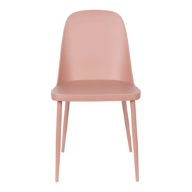 Olivia's Nordic Living Collection - Set of 2 Pascal Dining Chairs in Pink - thumbnail 3
