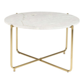 Olivia's Nordic Living Collection - Toste Coffee Table in White - thumbnail 1