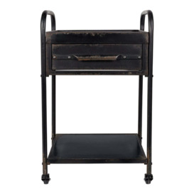 Olivia's Nordic Living Collection - Wade Trolley in Black - thumbnail 1