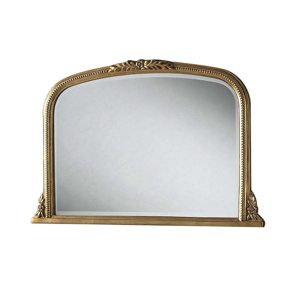Olivia's Montenegro Arched Wall Mirror in Gold - image 1