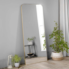 Olivia's Rome Leaner Mirror in Gold