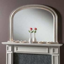 Olivia's Yidu Arched Wall Mirror in Silver / Large - thumbnail 1
