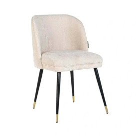 Richmond Alicia Dining Chair in White Chenille - thumbnail 1