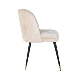 Richmond Alicia Dining Chair in White Chenille - thumbnail 3
