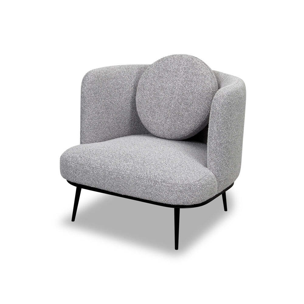 Liang & Eimil V Lux Occasional Chair Kalpan Grey - image 1