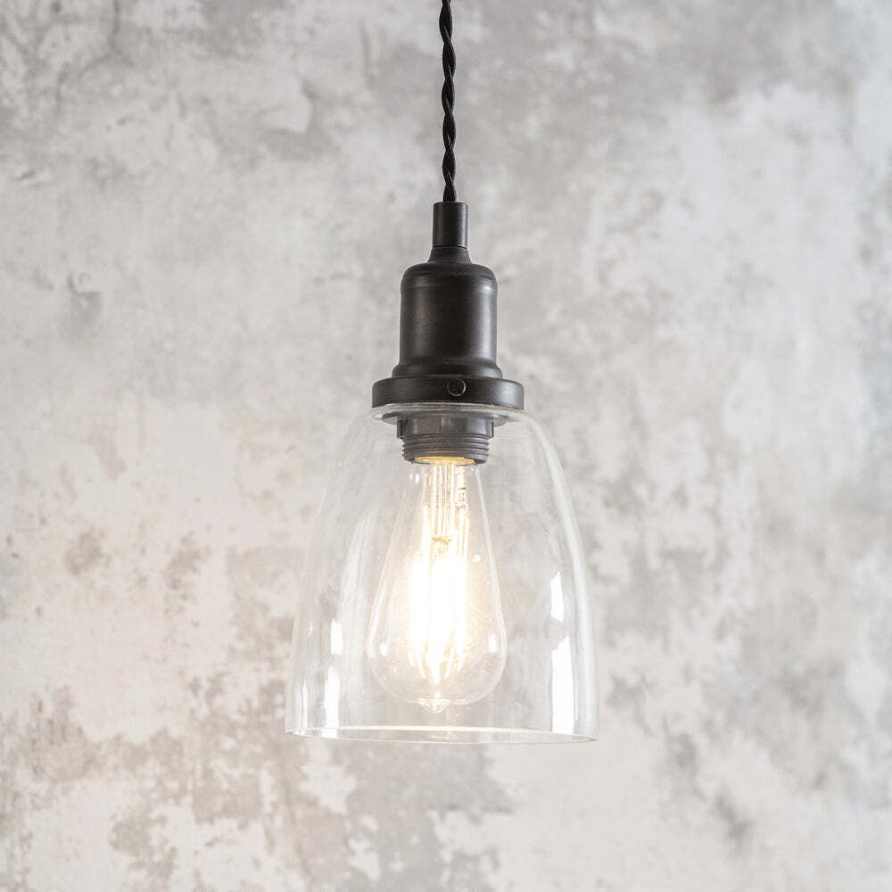 Garden Trading Hoxton Domed Pendant Light in Antique Bronze - image 1