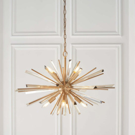 Olivia's Cassidy 6 Pendant Light Large in Gold - thumbnail 3