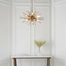 Olivia's Cassidy 6 Pendant Light Small in Gold - thumbnail 3