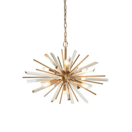 Olivia's Cassidy 6 Pendant Light Small in Gold - thumbnail 1