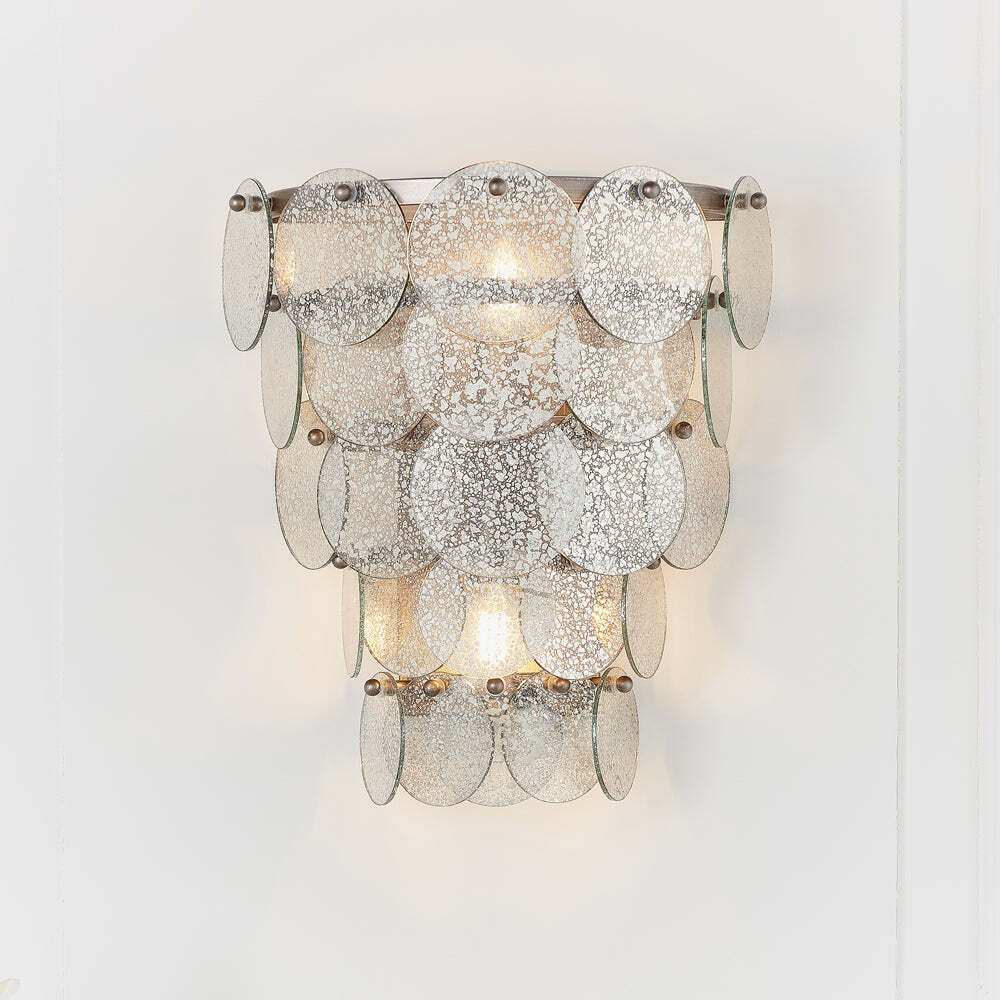 Olivia's Madison Wall Light in Silver - image 1