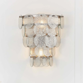 Olivia's Madison Wall Light in Silver