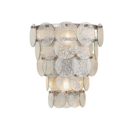 Olivia's Madison Wall Light in Silver - thumbnail 2