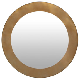 Olivia's Gren Wall Mirror in Brushed Gold