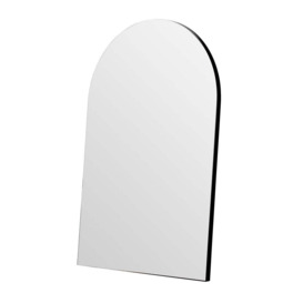 Olivia's Cora Arched Mirror in Black - 75x50cm - thumbnail 1