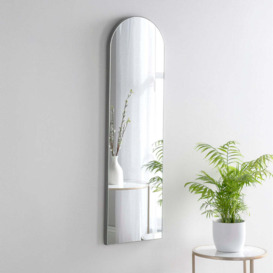 Olivia's Cora Arched Mirror in Silver - 100x30cm - thumbnail 2