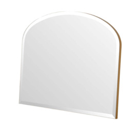 Olivia's Cora Bevelled Mantle Mirror in Gold - 91x69cm - thumbnail 1