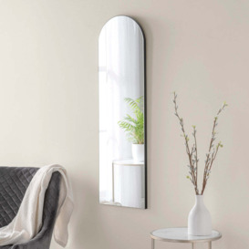 Olivia's Cora Arched Mirror in Black - 100x30cm - thumbnail 2