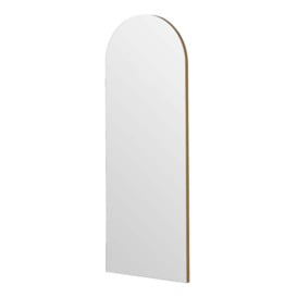 Olivia's Cora Arched Mirror in Gold - 120x45cm - thumbnail 1