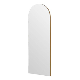 Olivia's Cora Arched Mirror in Gold - 120x45cm