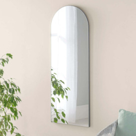 Olivia's Cora Arched Mirror in Silver - 120x45cm - thumbnail 2