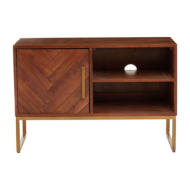 Olivia's Soft Industrial Collection - Gaya Media Unit in Brown / Small